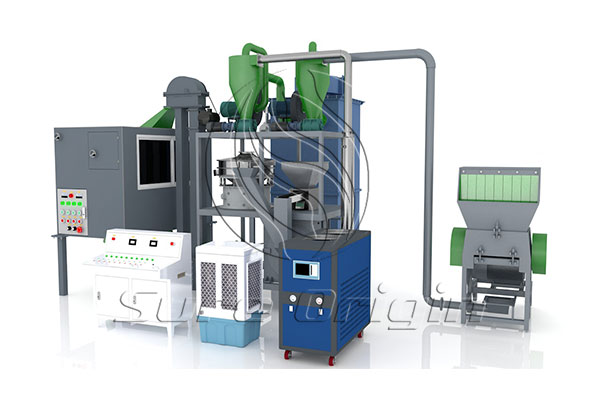 La máquina de reciclaje de blister médico de 200-300 kg/h se instaló con éxito en el Líbano