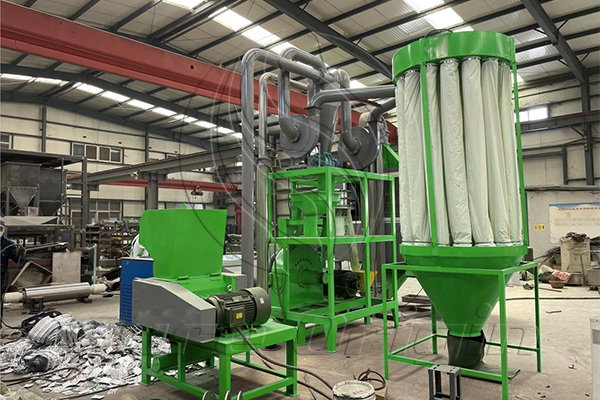 Máquina de reciclaje de blisteres médicos de 200-300 kg/h entregada con éxito en Australia