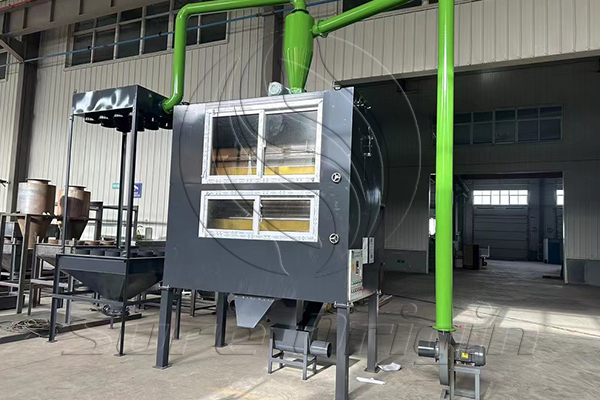 Clientes indios visitan Sure Origin Group para probar un separador electrostático de alto voltaje: excelentes resultados